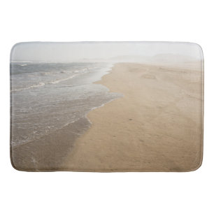 Ocean Whitewash op Beach Bathroom Mat