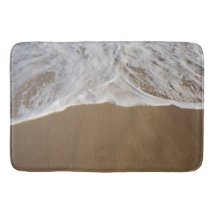 Ocean Whitewash op Beach Bathroom Mat