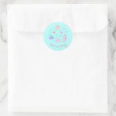 Ocean Wieg Mobiel Baby shower Sticker (Tas)
