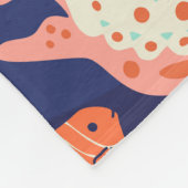 Ocean Wonders Fleece Deken (Hoek)