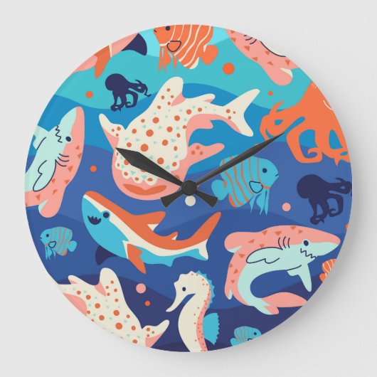 Ocean Wonders Grote Klok (Voorkant)