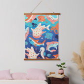 Ocean Wonders Hangend Wandkleed (Slaapkamer)