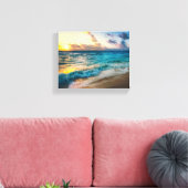 Ocean Wrapped Canvas (Insitu (Woonkamer))