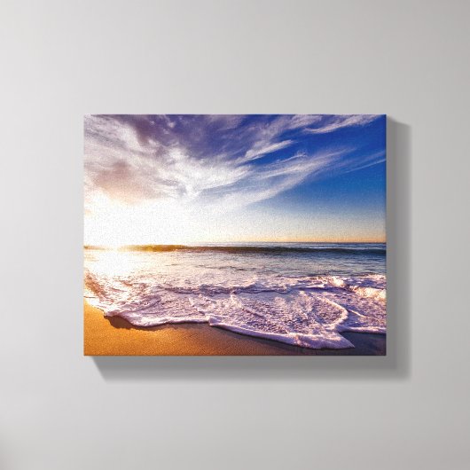Ocean Wrapped Canvas Afdruk (Voorkant)