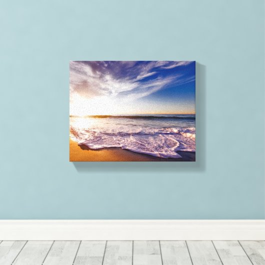 Ocean Wrapped Canvas Afdruk (Insitu (Houten vloer))