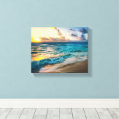Ocean Wrapped Canvas Afdruk (Insitu (Houten vloer))