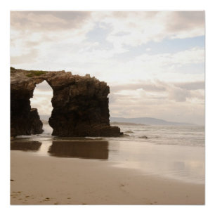 Ocean Zee Beach Rock Sand Natuur Name Personalize Perfect Poster
