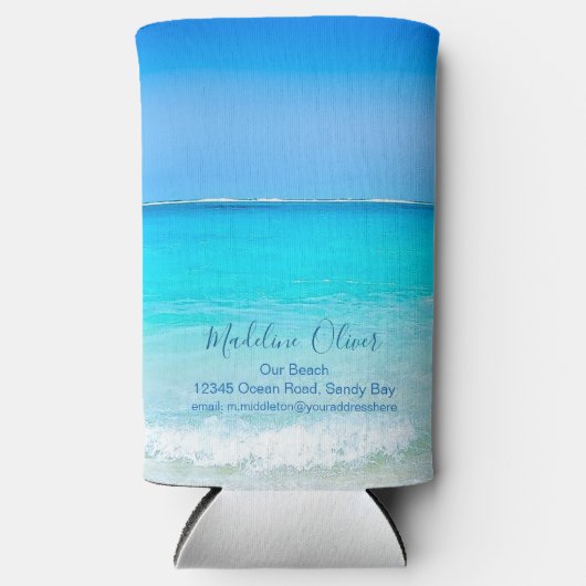 Ocean Zee Blue Business Modern (Voorkant)