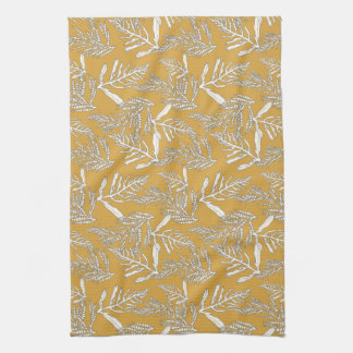 Ocean Zee Kelp op het strand in Gold Theedoek