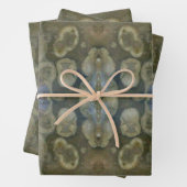 Ocean Zee Marine Sediment Gemstone Boxed Pattern Inpakpapier Vel (In situ)