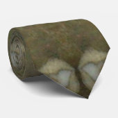 Ocean Zee Marine Sediment Gemstone Boxed Pattern Stropdas (Opgerold)