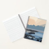 Ocean Zee Sky Natuur Landschap Notitieboek (Binnen)