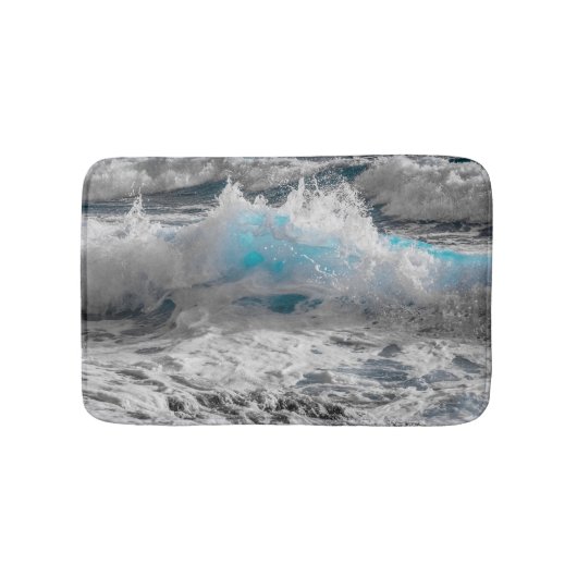 Ocean Zee Wave Foam Bath Mat (Voorkant)