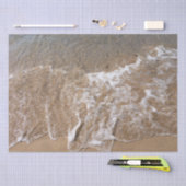 Ocean Zee Waves Water Beach Natuur Foto Cool Tissuepapier (Craft)