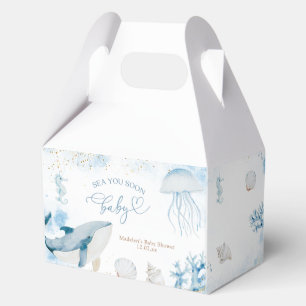 Ocean Zee Zien We Je Gauw Zomer Baby Shower Favor  Bedankdoosjes