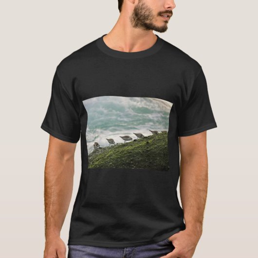 Ocean Zeevogel Sereniteit T-shirt (Voorkant)