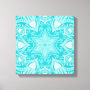 Oceana Mandala Canvas Afdruk