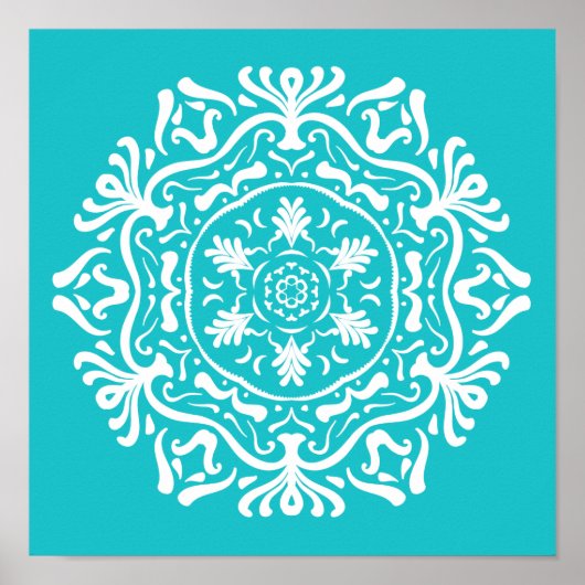 Oceana Mandala Poster (Voorkant)