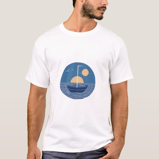 🌊🏖️ Oceanen T-shirt (Voorkant)