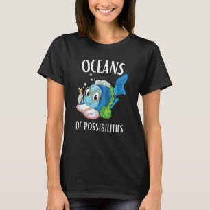 Oceanen van mogelijkheden zomer lezen T-Shirt
