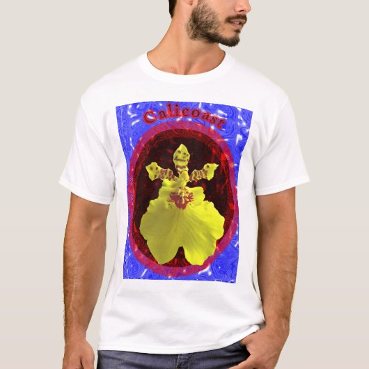 Oceanen van orchideeën t-shirt (Voorkant)