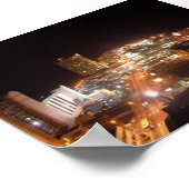 Oceanfront Nightlife Poster (Hoek)