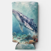 Oceanic Blue Whale and Coastal Poem (Voorkant)