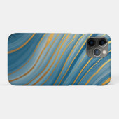 "Oceanic Gold Flow Case-Mate iPhone Case (Achterkant (horizontaal))