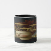 Oceanic Mind Coral Crown Surreal Art Mug (Centre)