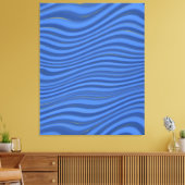 Oceanic wave  canvas afdruk (Insitu (Woonkamer))