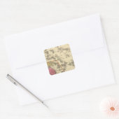 Oceanica Vierkante Sticker (Envelop)