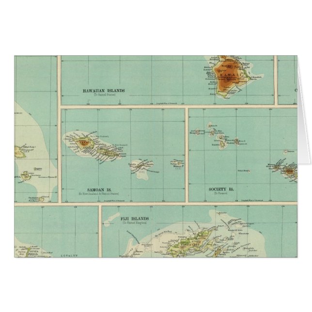 Oceanië (Voorkant Horizontaal)