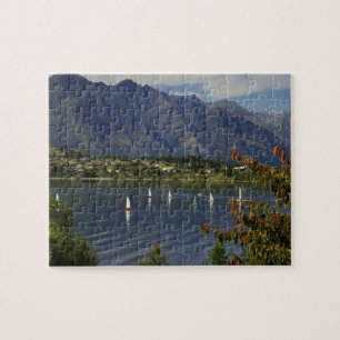 Oceanië, Nieuw-Zeeland, Zuidereiland, Queenstown. Legpuzzel