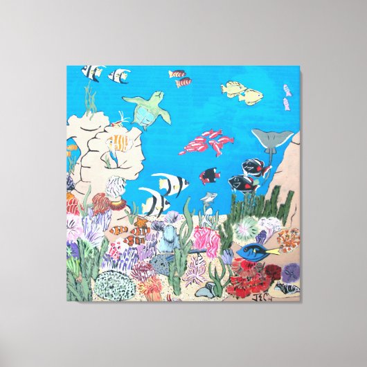 Océanie sur toile (Recto)