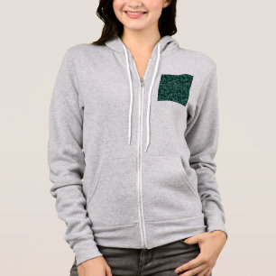 Oceanisch Mozaïek Korst Textuur Abstract Patroon Hoodie