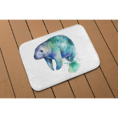 oceanische fluisterlamantijn badmat