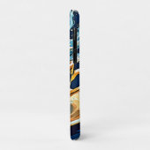 oceanische koffiesplash Case-Mate iPhone case (Achterkant/links)