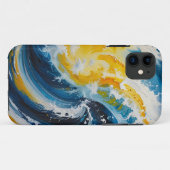 oceanische wervelwind Case-Mate iPhone case (Achterkant (horizontaal))