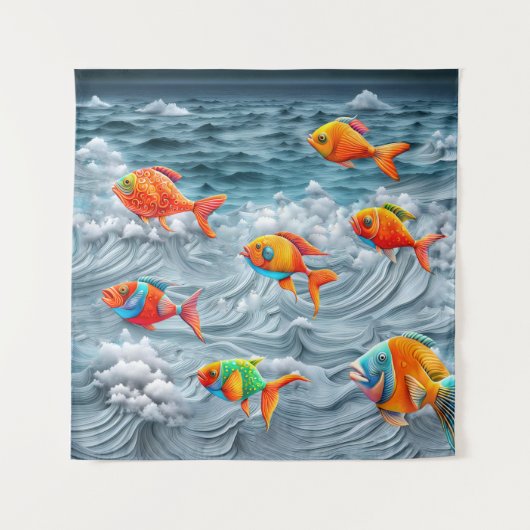 Oceanleven Wandkleed (Voorkant)