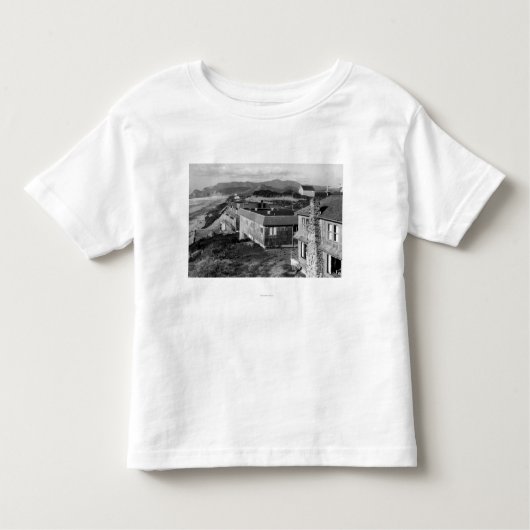 Oceanmeer, Uitzicht Oregon van de Surftiden Kinder Shirts (Voorkant)
