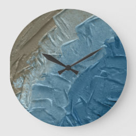 Ocean's Edge: een digitaal schilderij van rust Grote Klok