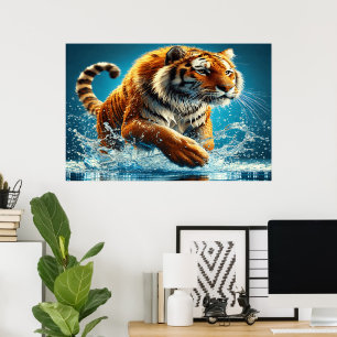 Ocean's Roar, Tiger's Run Poster