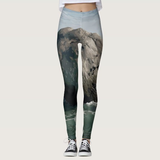 Ocean's Sentinel Leggings (Voorkant)
