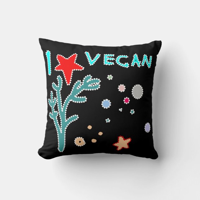 océans végétaliens d'économies de coussin (Recto)
