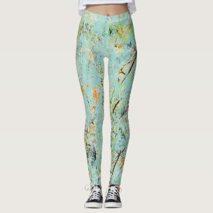 oceanside-abstracties leggings