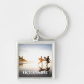 Oceanside Beach Sleutelhanger (Voorkant)