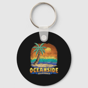 Oceanside California noodlijdend souvenir Sleutelhanger