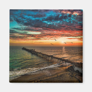 Oceanside, Californië Magneet