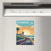 Oceanside Californië reizen Magneet (Insitu (Vaatwasser))