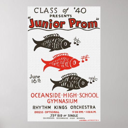 Oceanside High Junior Prom Poster (Voorkant)